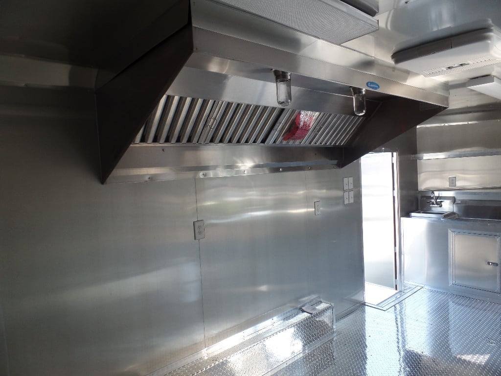 8.5′ x 18′ Concession Trailer Lime Green Event Catering — photo 8