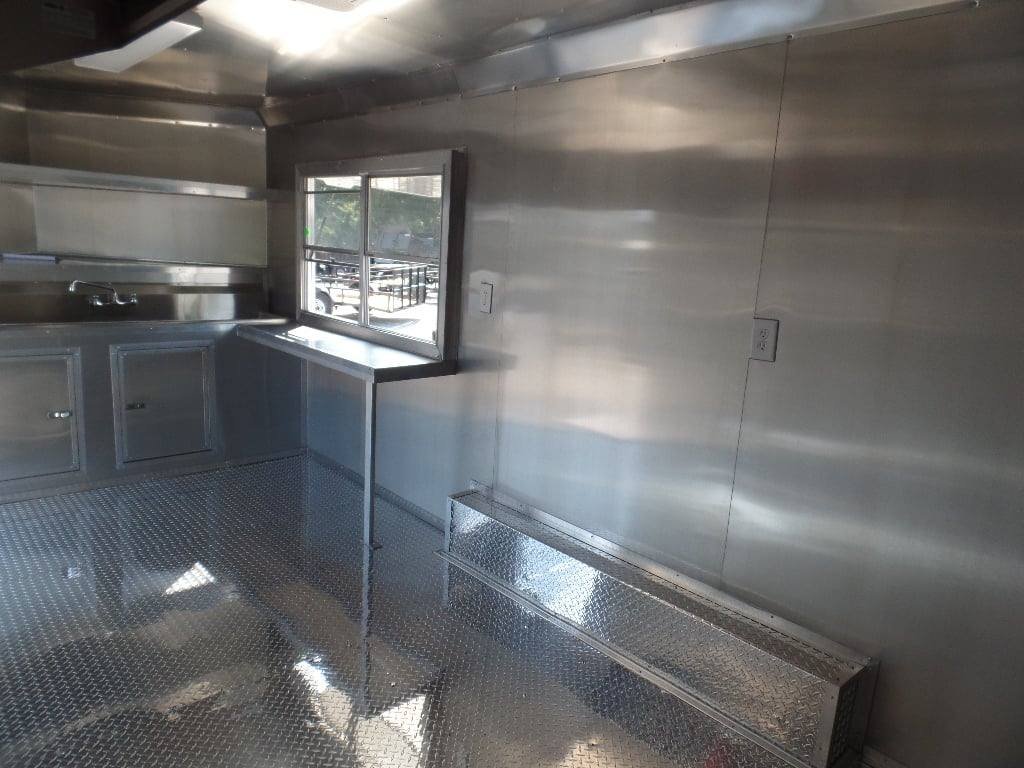 8.5′ x 18′ Concession Trailer Lime Green Event Catering — photo 14