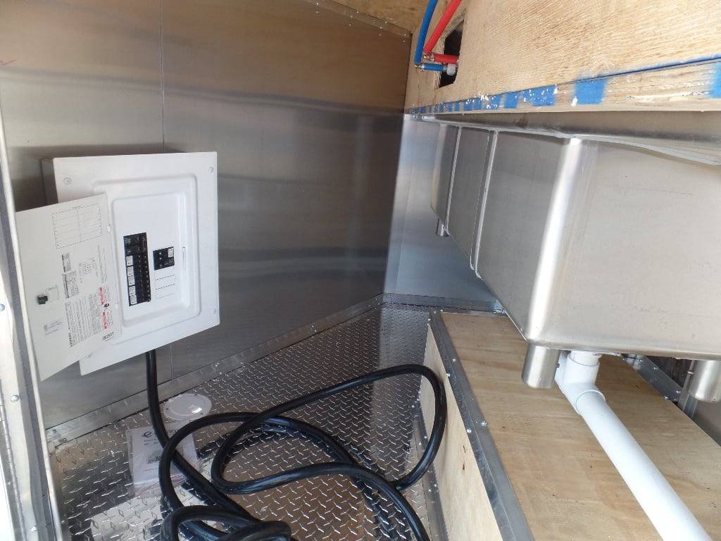 8.5′ x 18′ Concession Trailer Lime Green Event Catering — photo 15