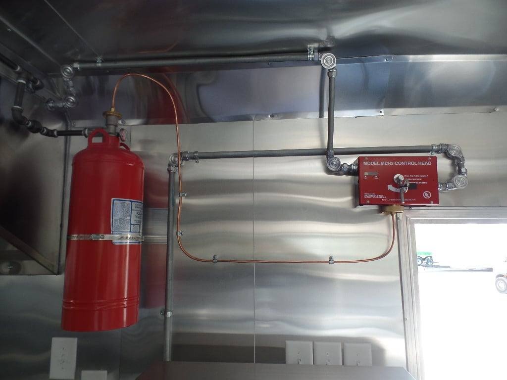 8.5′ x 16′ White Concession Food Trailer With Appliances — photo 14