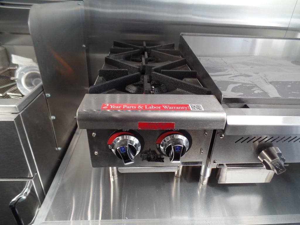 8.5′ x 16′ White Concession Food Trailer With Appliances — photo 7