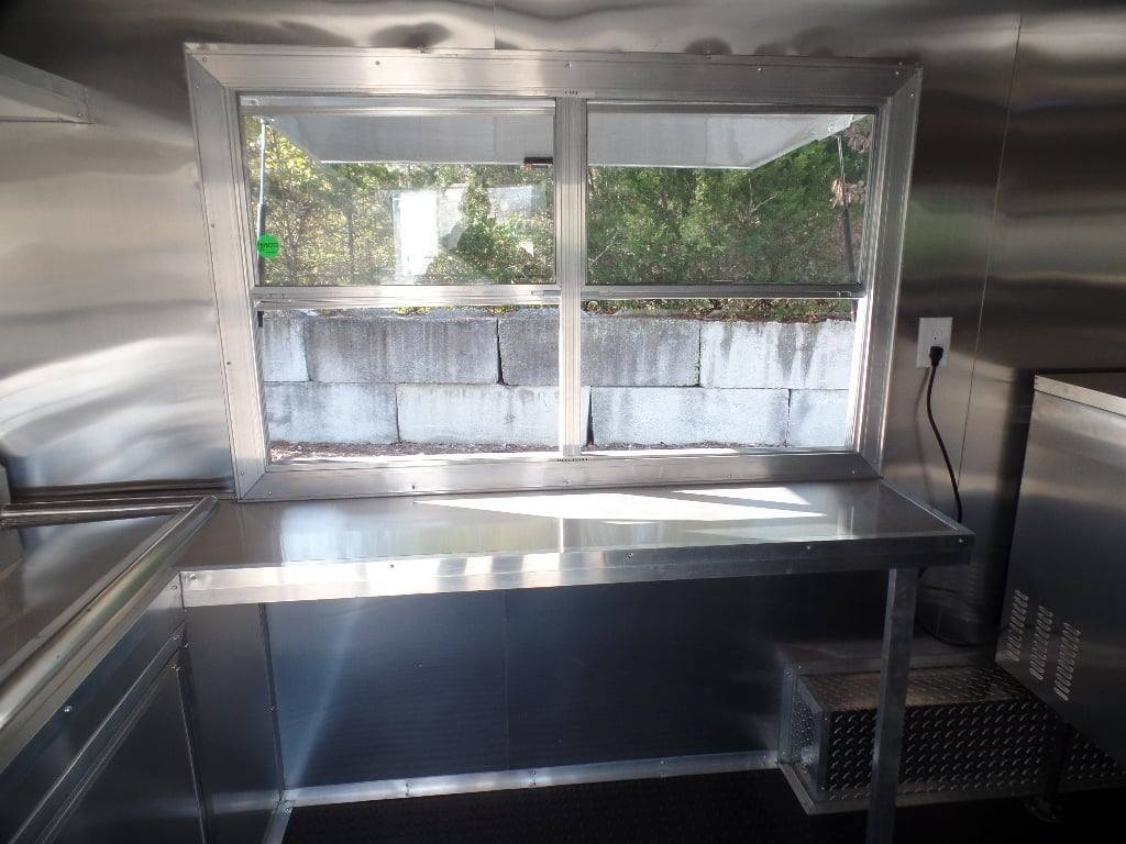 8.5′ x 16′ White Concession Food Trailer With Appliances — photo 13