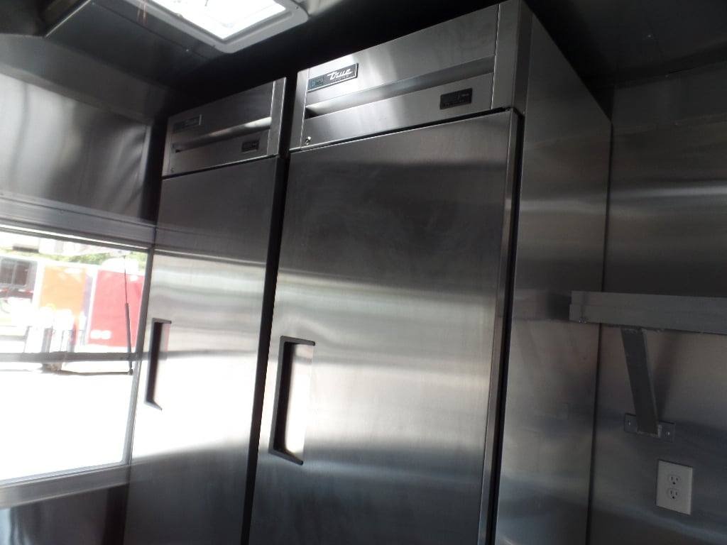 8.5′ x 16′ Concession Food Trailer Orange With Appliances — photo 6