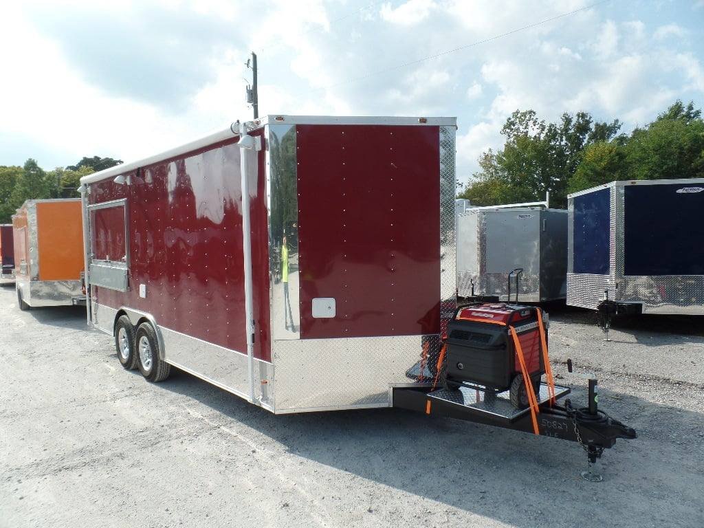 8.5′ x 18′ Concession Food Trailer Brandy Wine With Appliances — photo 11