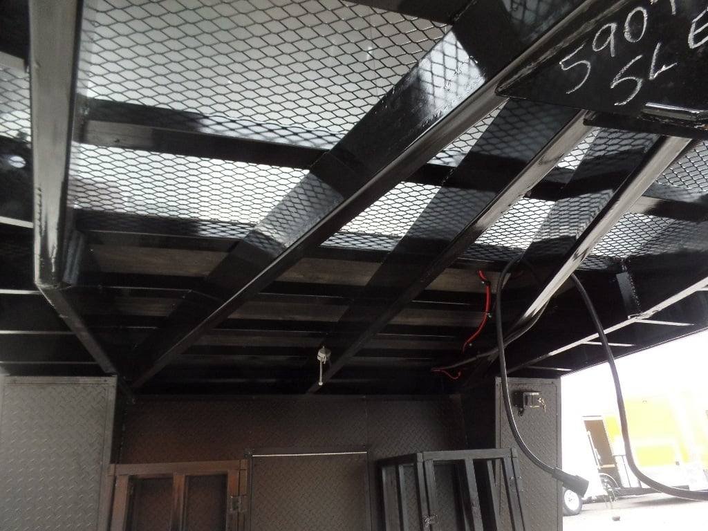 8.5′ x 34′ Black Goose Neck Concession Food Trailer — photo 10