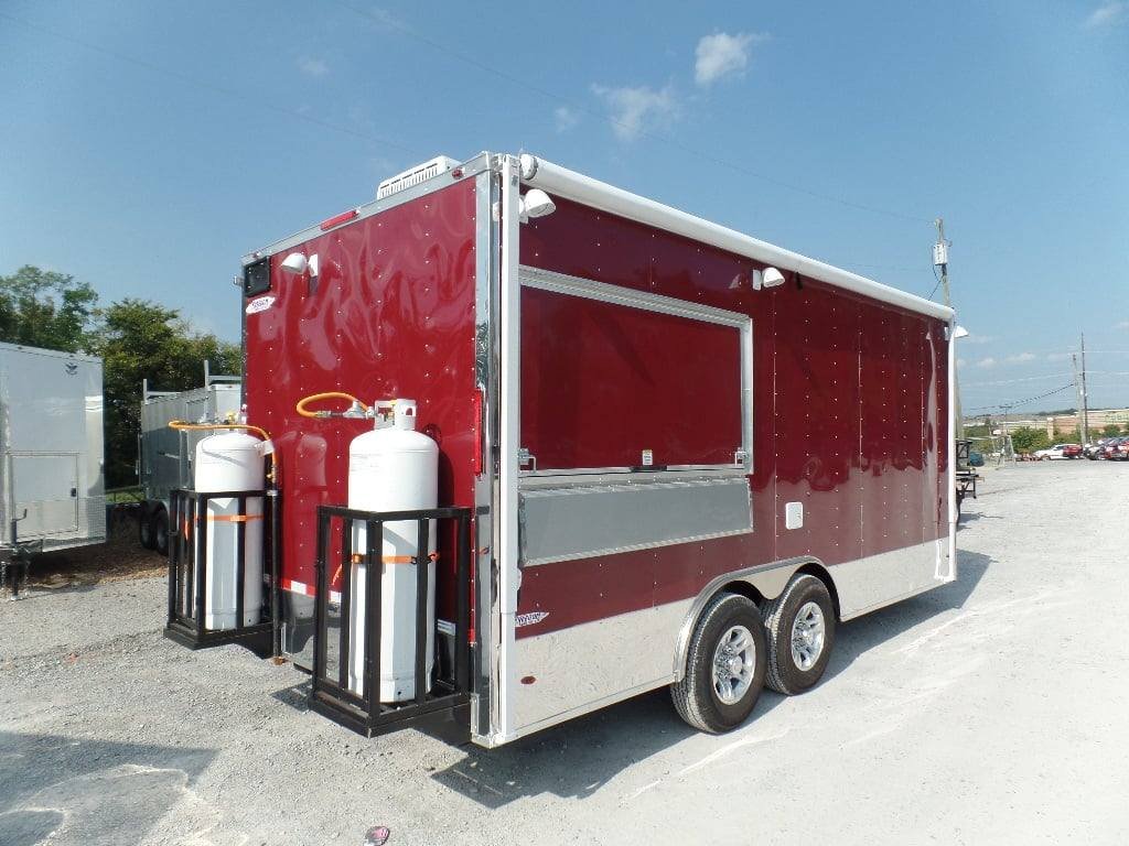 8.5′ x 18′ Concession Food Trailer Brandy Wine With Appliances — photo 4