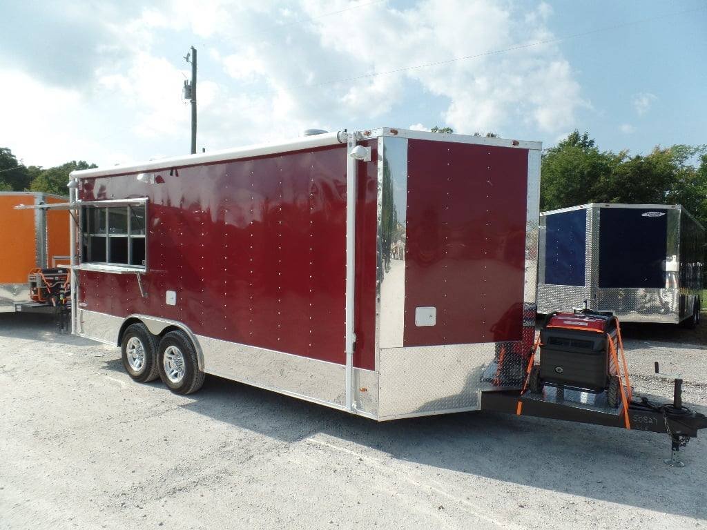 8.5′ x 18′ Concession Food Trailer Brandy Wine With Appliances — photo 13