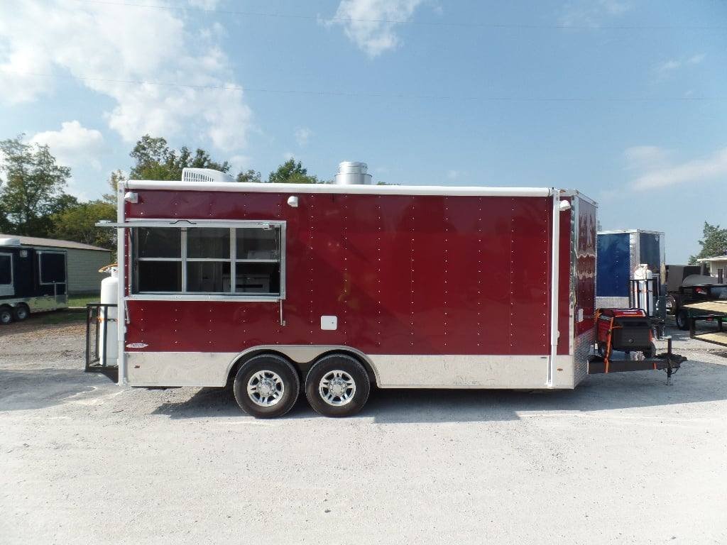 8.5′ x 18′ Concession Food Trailer Brandy Wine With Appliances — photo 3