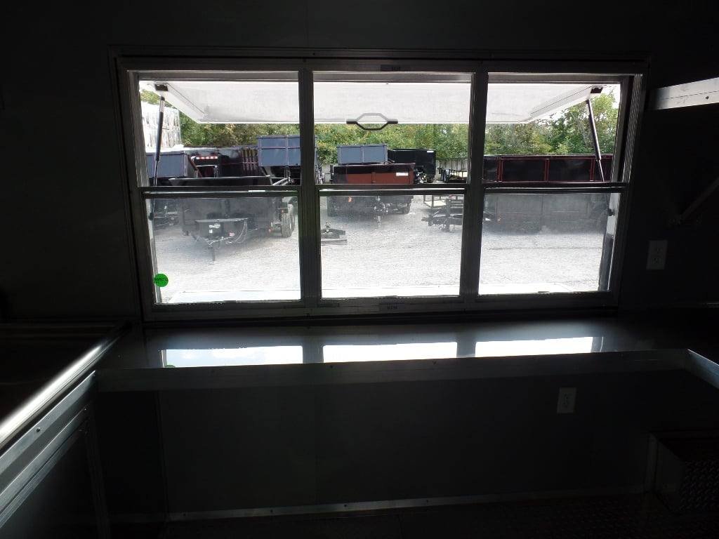 8.5′ x 20′ Concession Food Trailer Orange With Appliances — photo 8