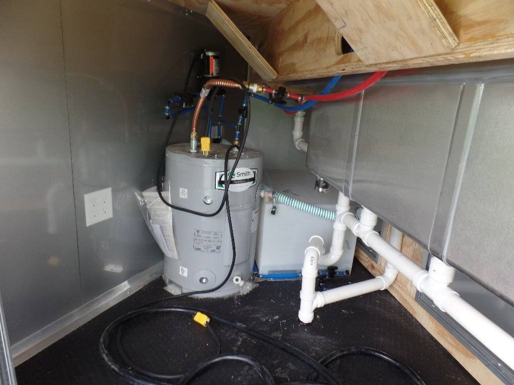8.5′ x 18′ Concession Food Trailer Indigo Blue With Appliances — photo 7