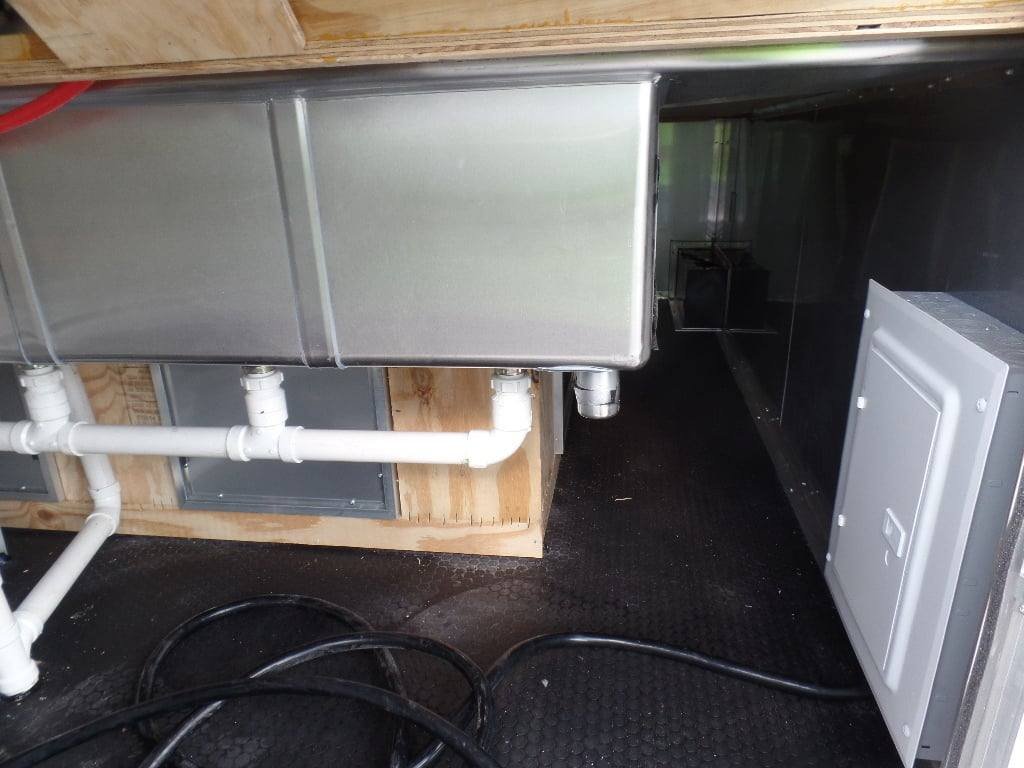 8.5′ x 18′ Concession Food Trailer Indigo Blue With Appliances — photo 11