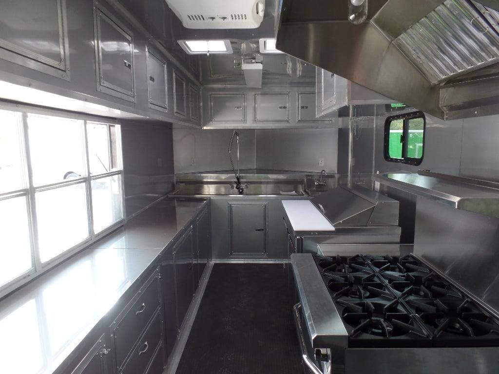 8.5′ x 18′ Concession Food Trailer Indigo Blue With Appliances — photo 15