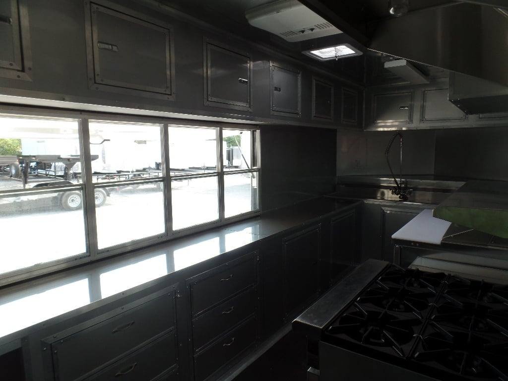 8.5′ x 18′ Concession Food Trailer Indigo Blue With Appliances — photo 10