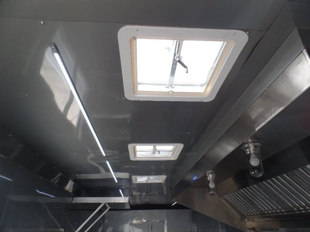 8.5′ x 20′ Black Concession Food Event Catering Trailer — photo 6