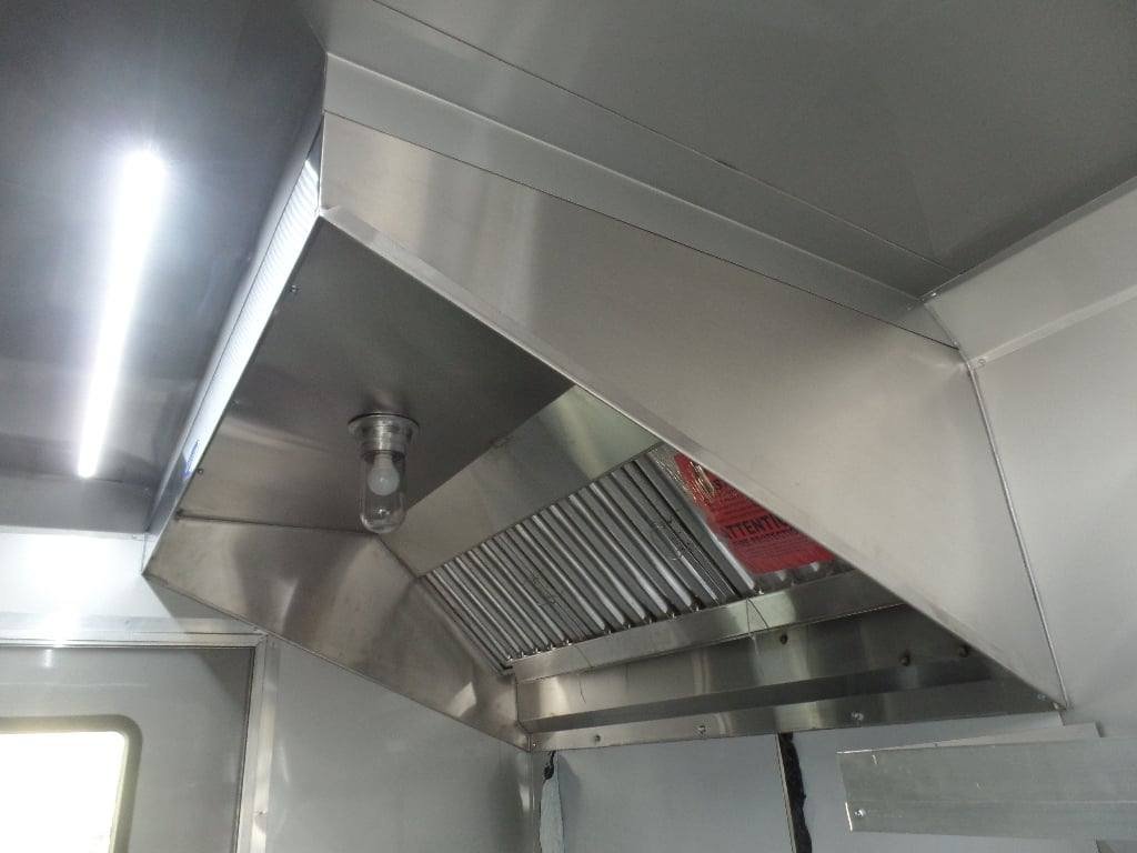 8.5′ x 22′ Cobalt Blue BBQ Porch Concession Food Trailer — photo 13