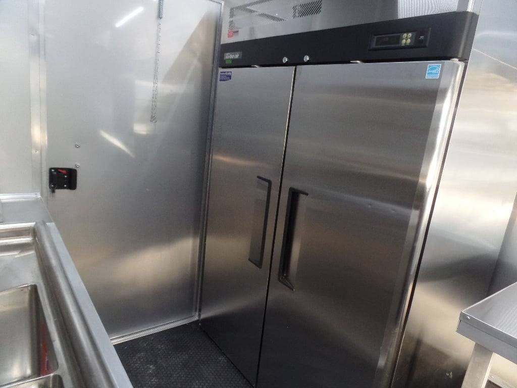 8.5′ x 20′ Black Concession Food Trailer With Appliances — photo 10