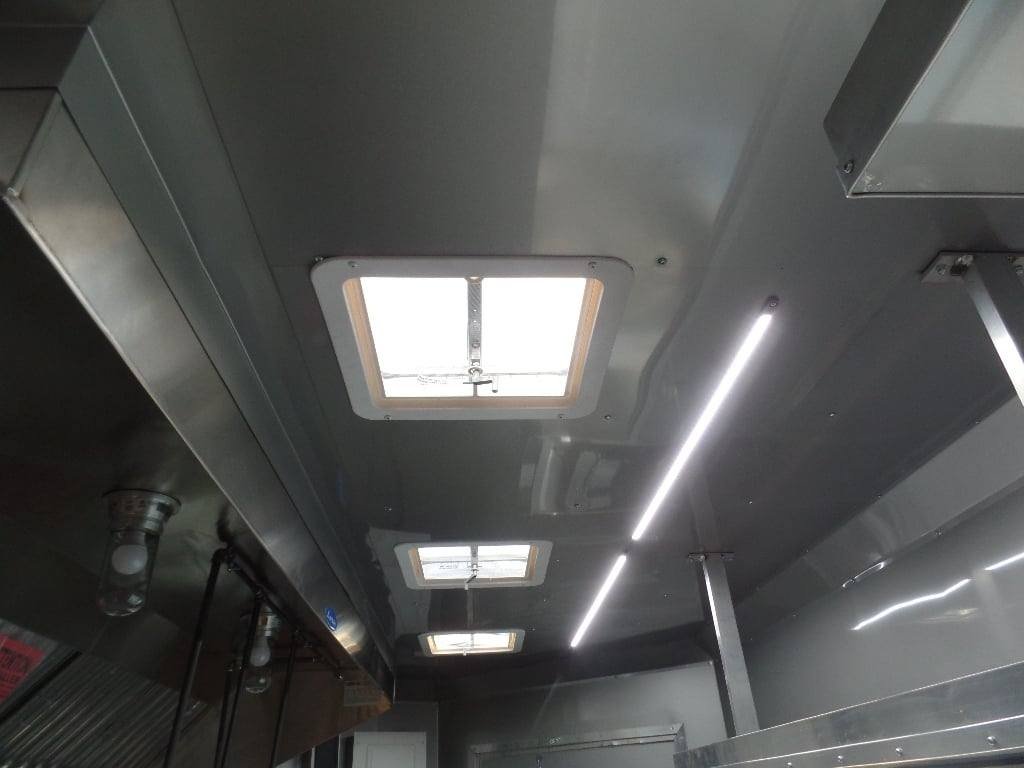 8.5′ x 20′ Black Concession Food Trailer With Appliances — photo 13