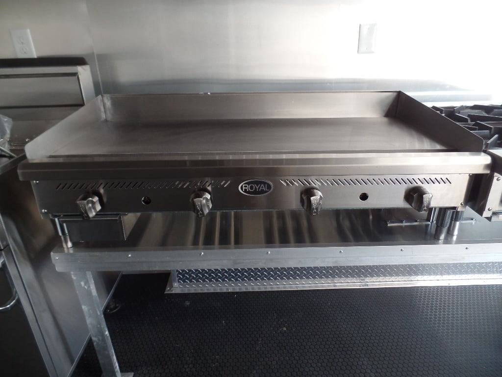 8.5′ x 20′ White Concession Food Trailer With Appliances — photo 7