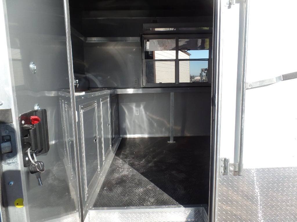 8.5′ x 24′ White Concession Food Trailer — photo 3