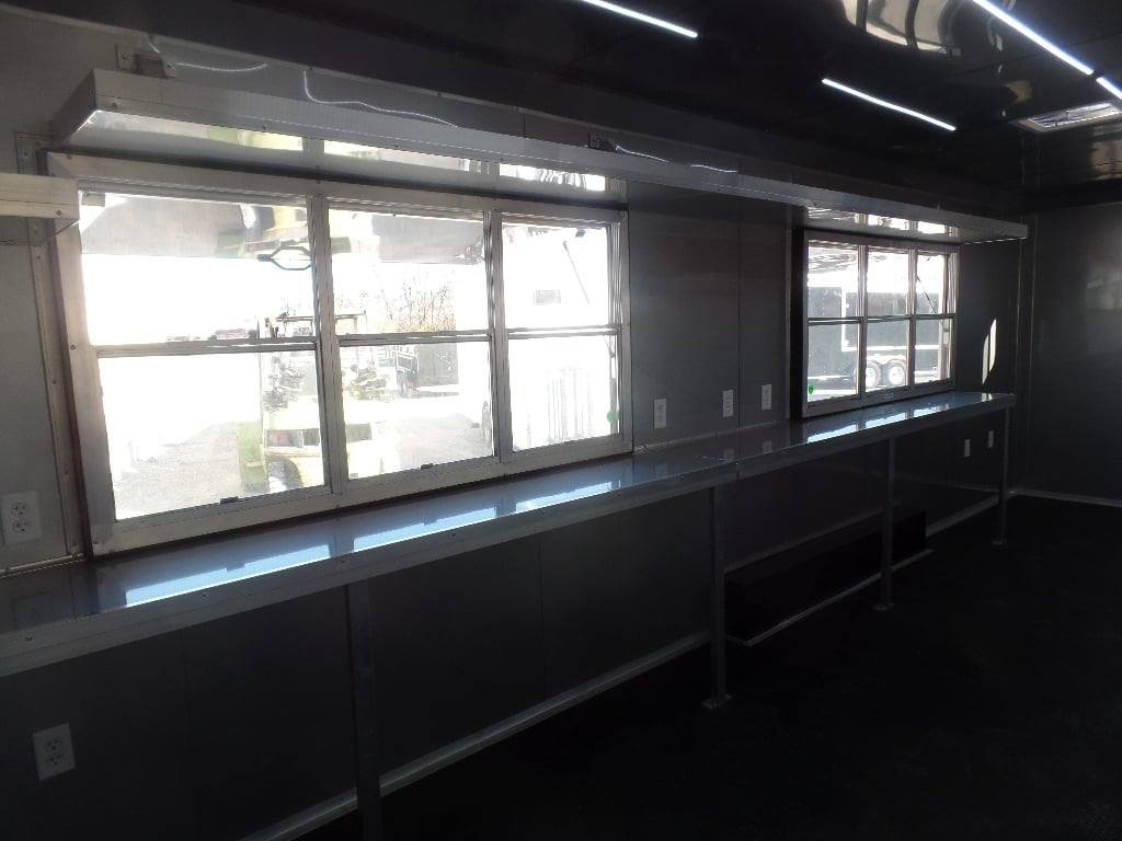 8.5′ x 24′ White Concession Food Trailer — photo 13