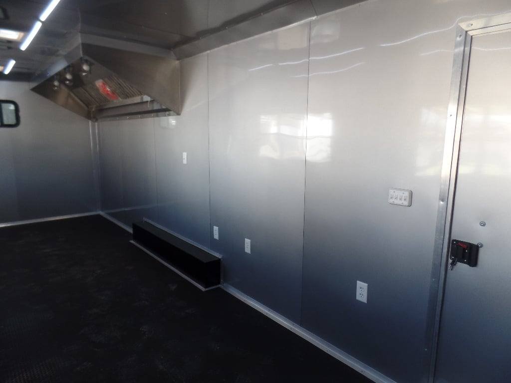 8.5′ x 24′ White Concession Food Trailer — photo 14