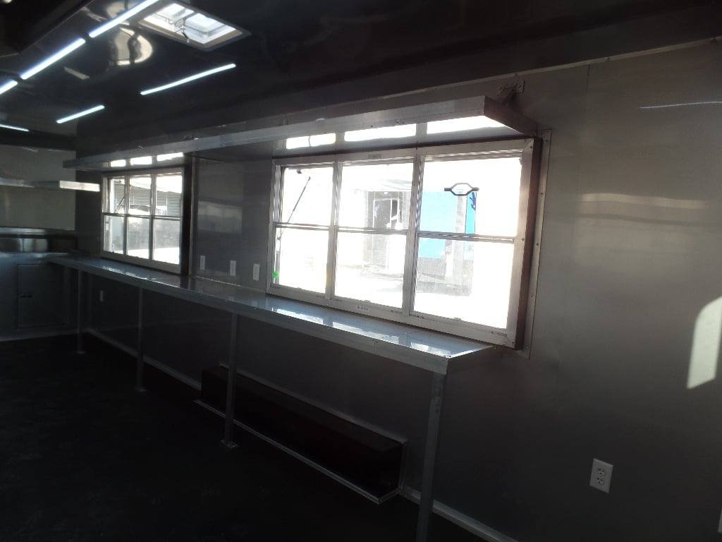 8.5′ x 24′ White Concession Food Trailer — photo 6