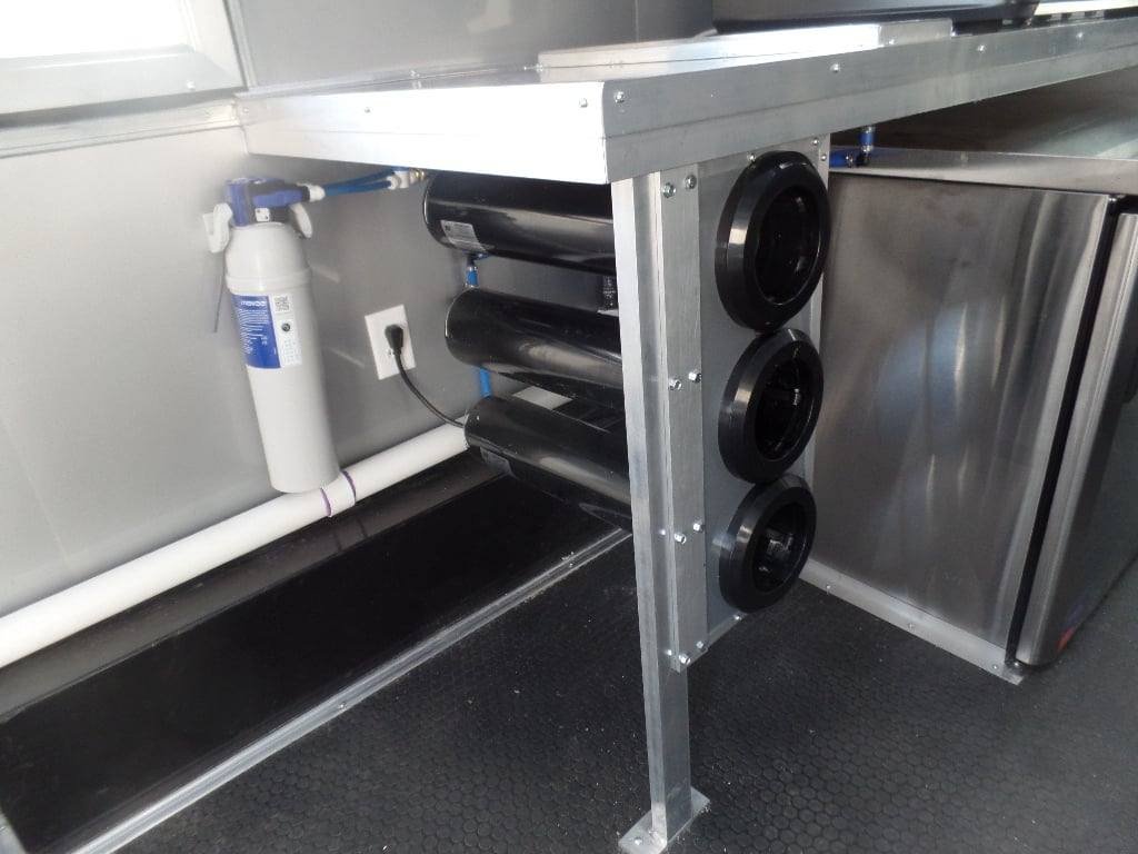 8.5′ x 24′ White Coffee Concession Food Trailer With Appliances — photo 4