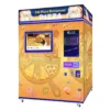 Used smart pizza vending machine with large touchscreen