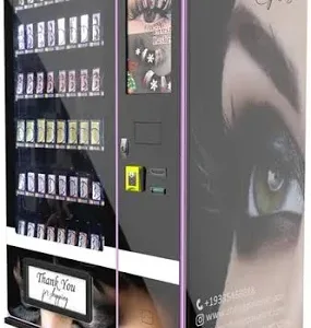 Cosmetic vending machine for wigs and lipstick - view 2