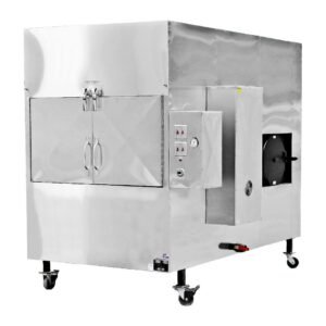 Ole Hickory Pits SSJ BBQ Smoker Commercial Rotating Racks 150 sq. ft.