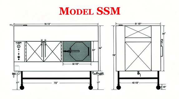 Ole Hickory Pits SSM BBQ Smoker Competition Quality – 45 sq ft Surface — photo 3