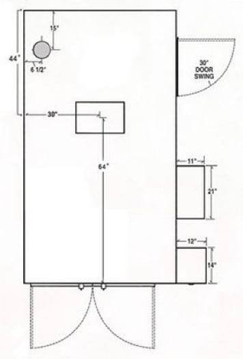 Ole Hickory Pits SSJ BBQ Smoker Commercial Rotating Racks 150 sq. ft. — photo 4