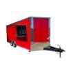 8.5 x 18 Ticket Booth Trailer with dual service windows