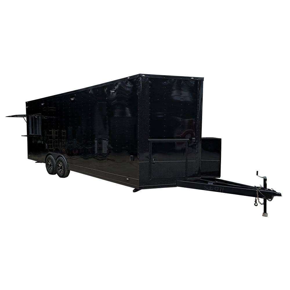 Concession Trailer 8.5′ X 24′ Black Donut Event