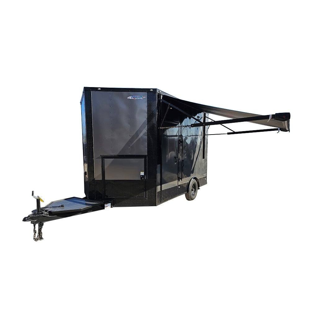8.5′ X 12′ Charcoal Special Effects Enclosed Trailer