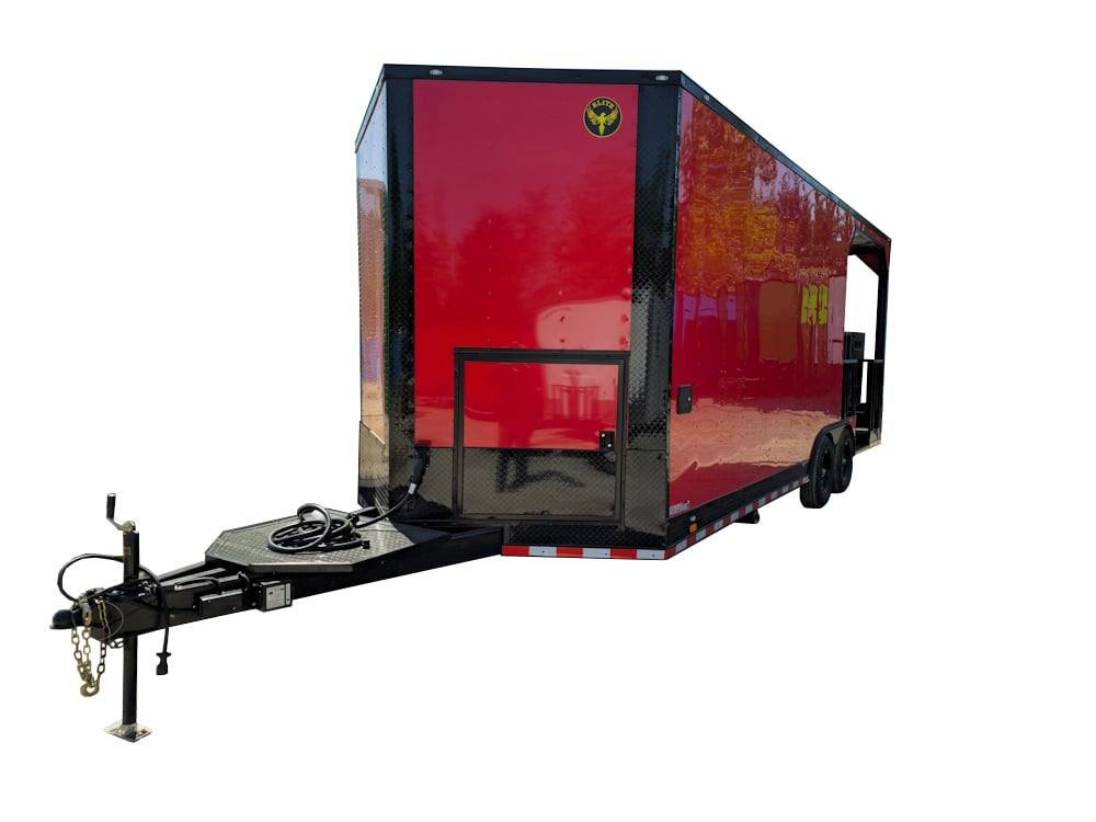 8.5′ X 22′ Red BBQ Food Event Catering Concession