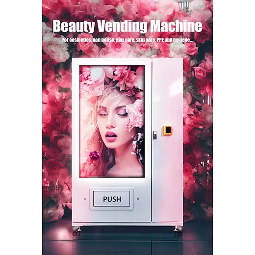 wznm77T88x.webp Custom lipstick beauty vending machine 55-inch touchscreen - view 4