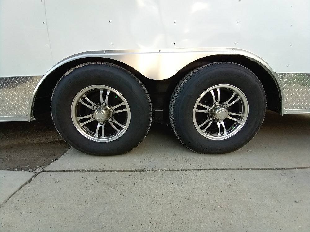 8.5′ x 24′ White V-Nose Concession Trailer with Appliances — photo 11