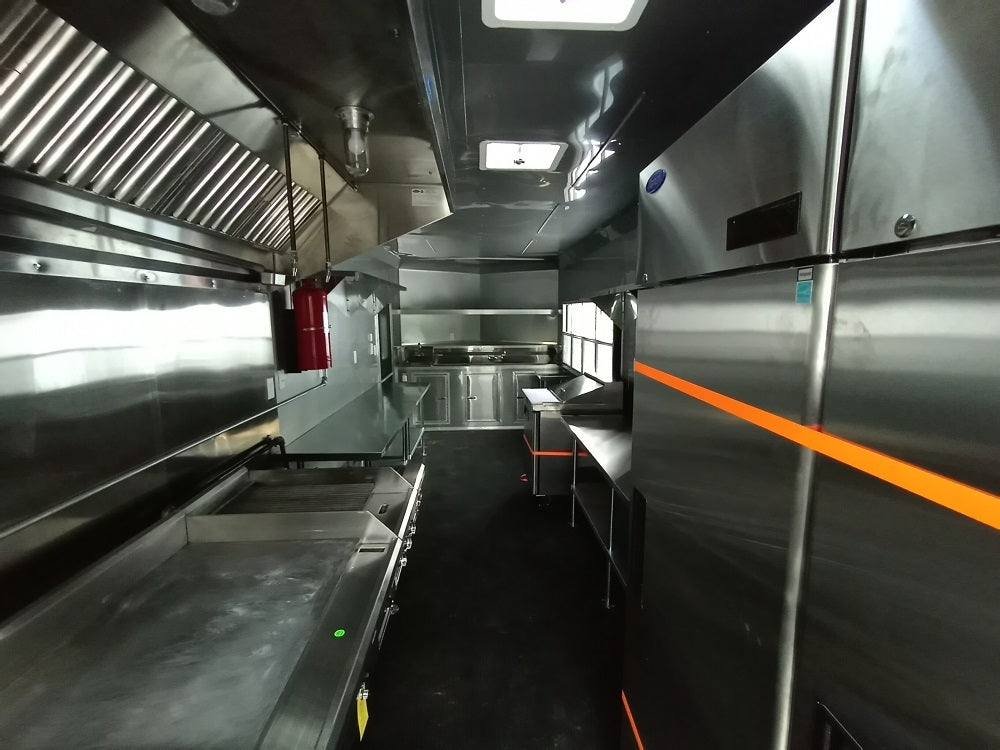 8.5′ x 24′ White V-Nose Concession Trailer with Appliances — photo 20