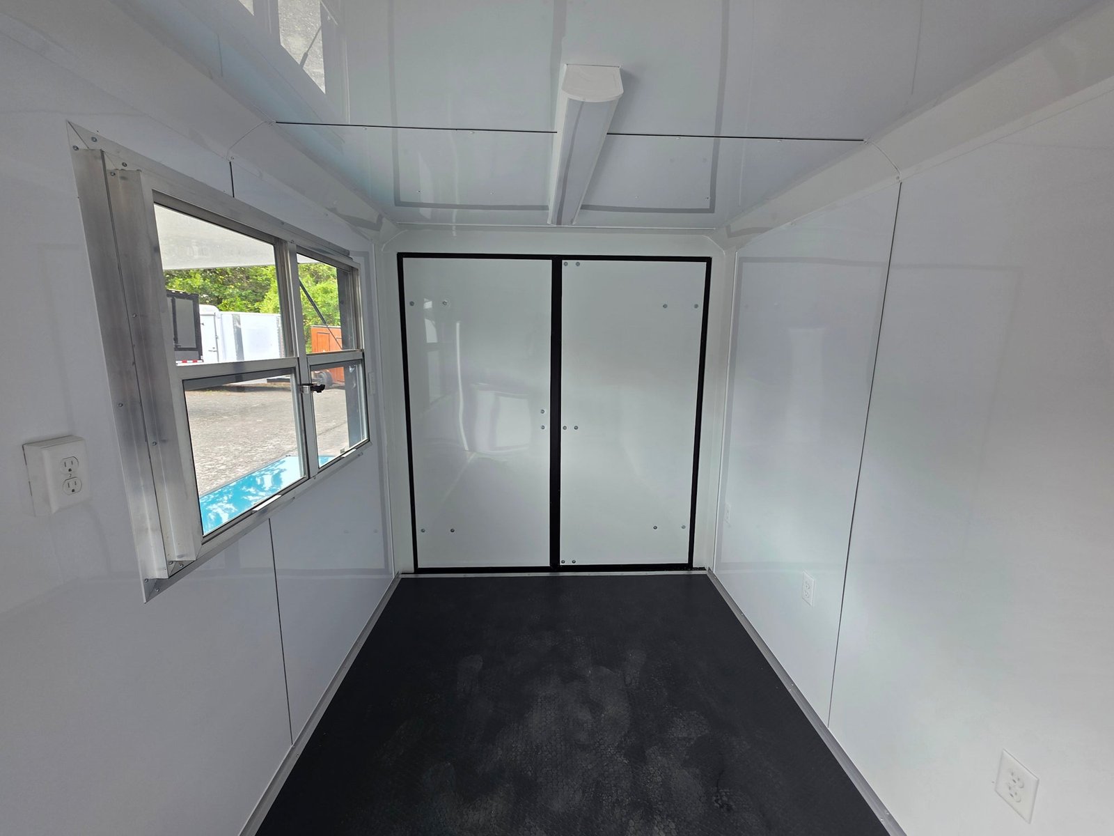 7′ X 12′ Water Blue Concession Trailer Flat Front Food Event Catering — photo 13