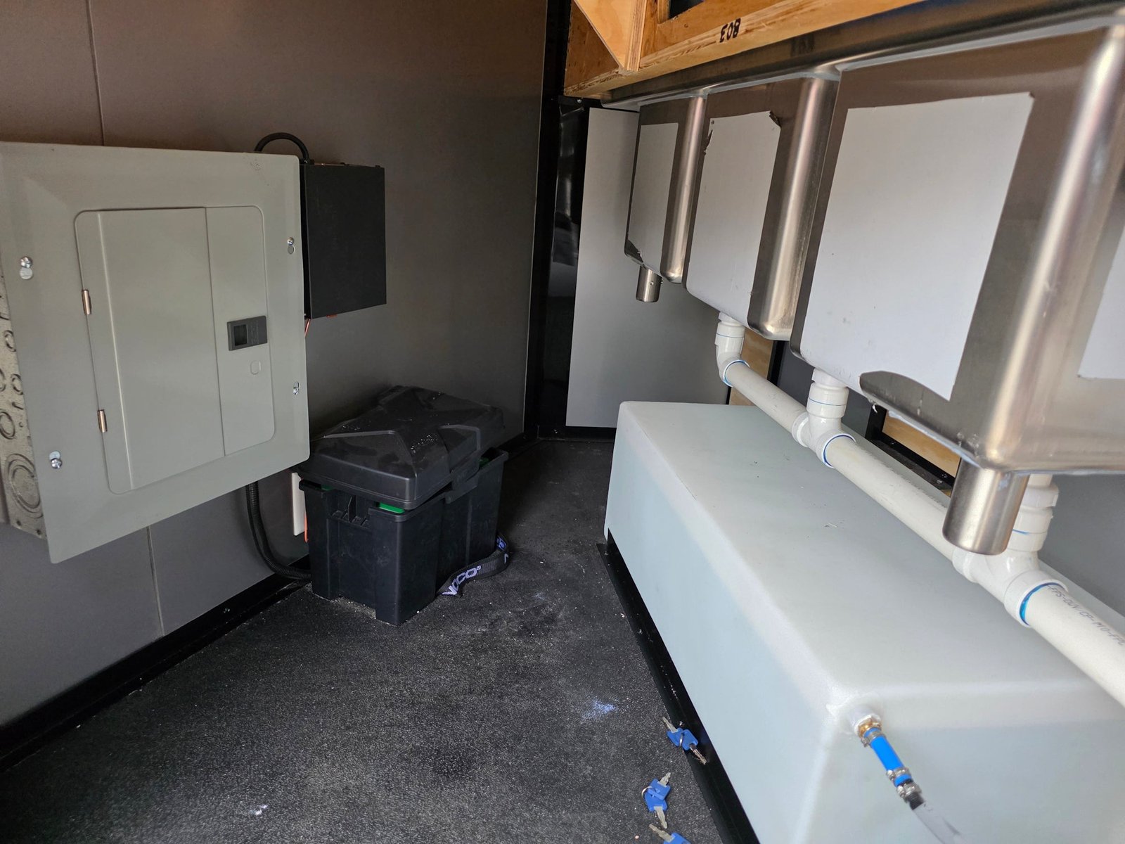 8.5′ x 24′ Pink w/ Blackout Custom Concession Trailer Food Event — photo 21