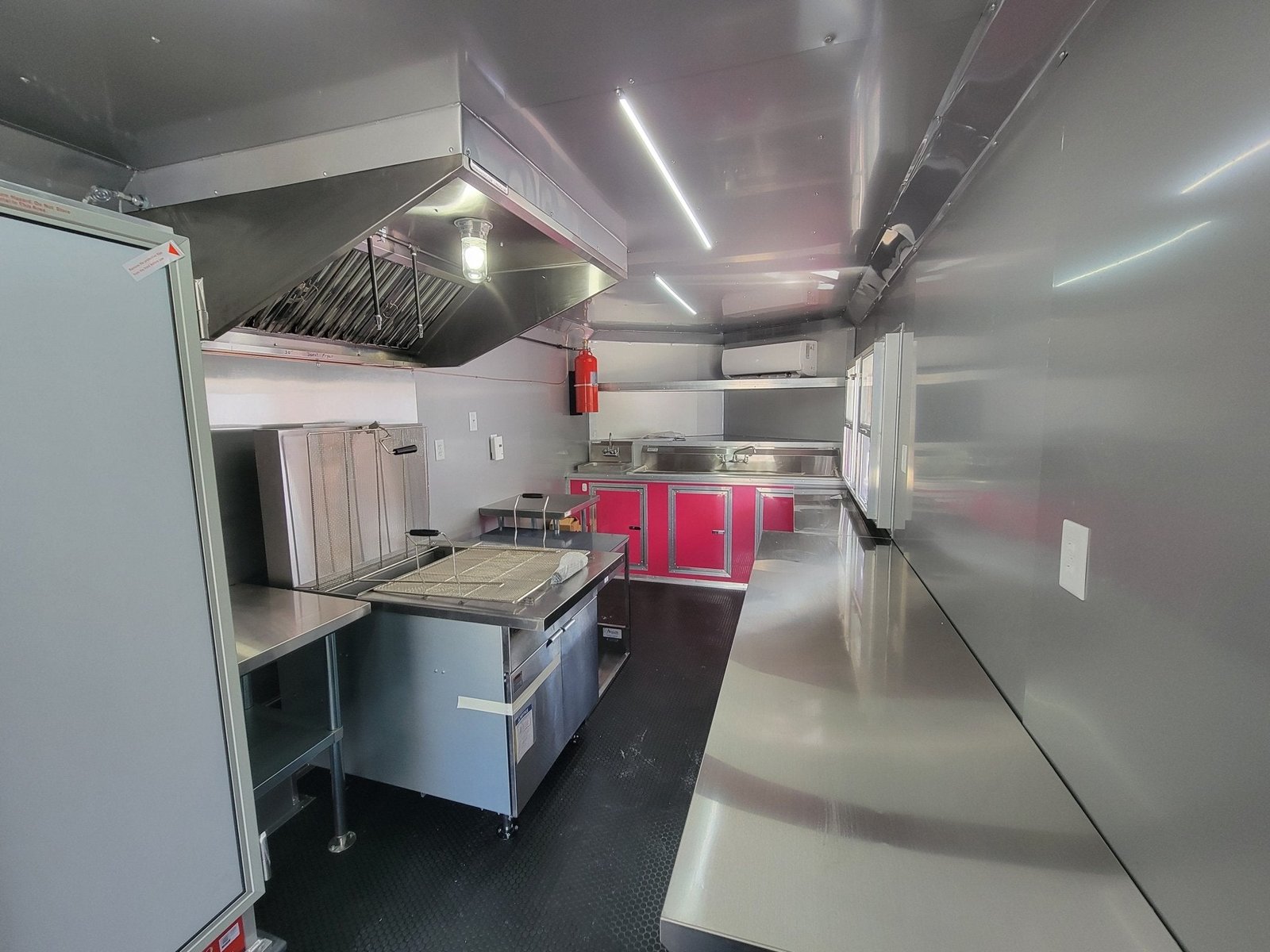 8.5′ X 24′ Pink With Blackout Concession Trailer Food Event Catering — photo 11