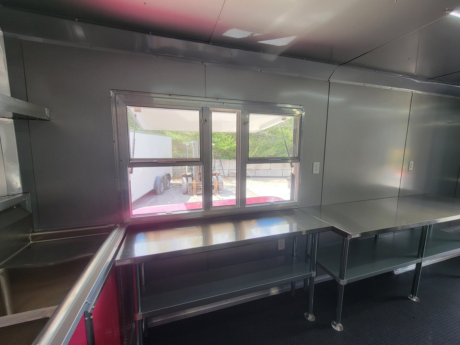 8.5′ X 24′ Pink With Blackout Concession Trailer Food Event Catering — photo 16