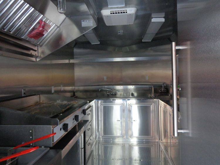Concession Trailer 8.5’x20′ Red – Smoker BBQ Vending Event — photo 12
