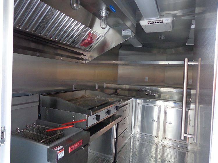 Concession Trailer 8.5’x20′ Red – Smoker BBQ Vending Event — photo 13